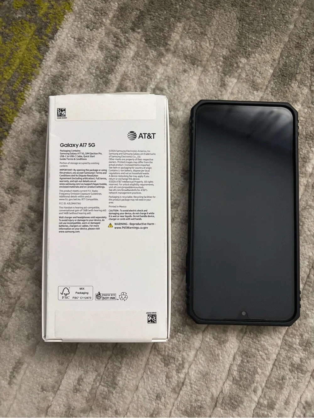 Unlocked Samsung Galaxy A17 5G — Like New + Case & Screen Protector